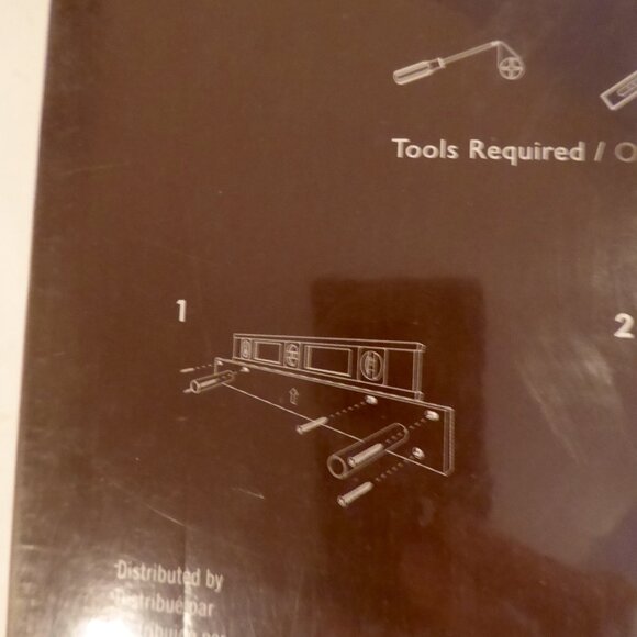 NEW 18” ALLEN + ROTH FLOATING WOOD WALL SHELF JAVA BROWN FINISH - Picture 15 of 15